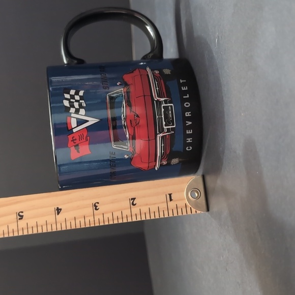 General Motors,Open Road Corvette Stingray Chevrolet Blue/Red Coffee Mug. - Picture 9 of 9